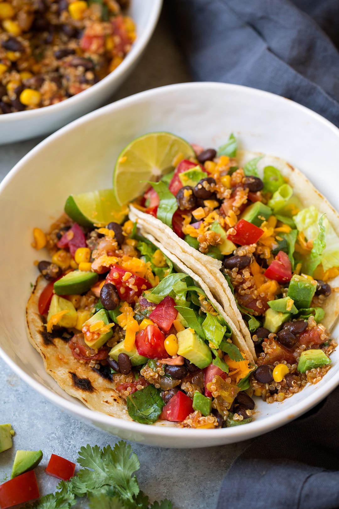 Minute Quinoa Black Bean Tacos: Healthy Weeknight Meal